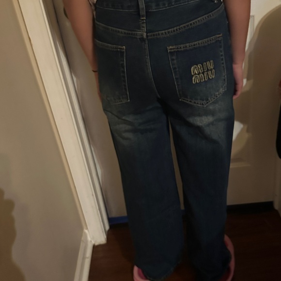 Blue Denim Jeans ( Miu- Miu) - Picture 7 of 13